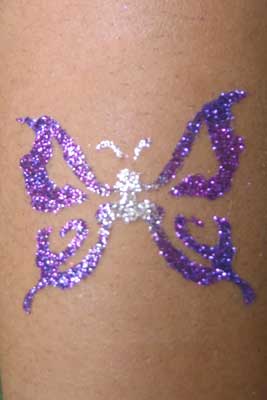 Glitter Tattoo - Butterfly