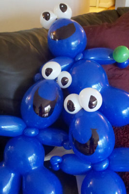 Cookie Monster Balloons