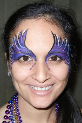 Face Painting - Mardi Gras Mask