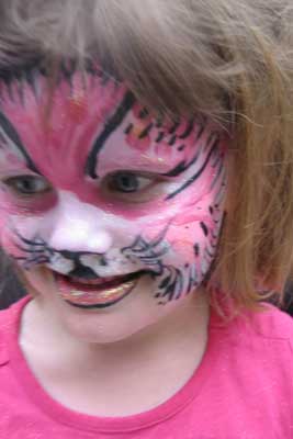 Face Painting - Pink Cat