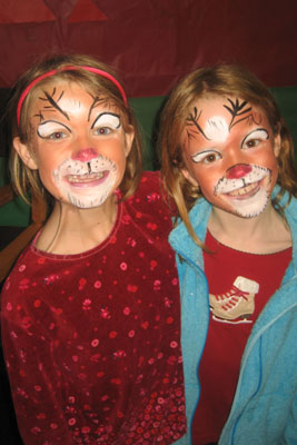 Face Painting - Rudolph